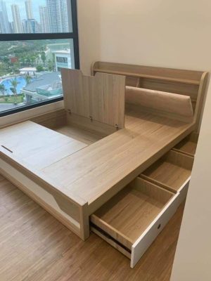 Giường có hộc tủ